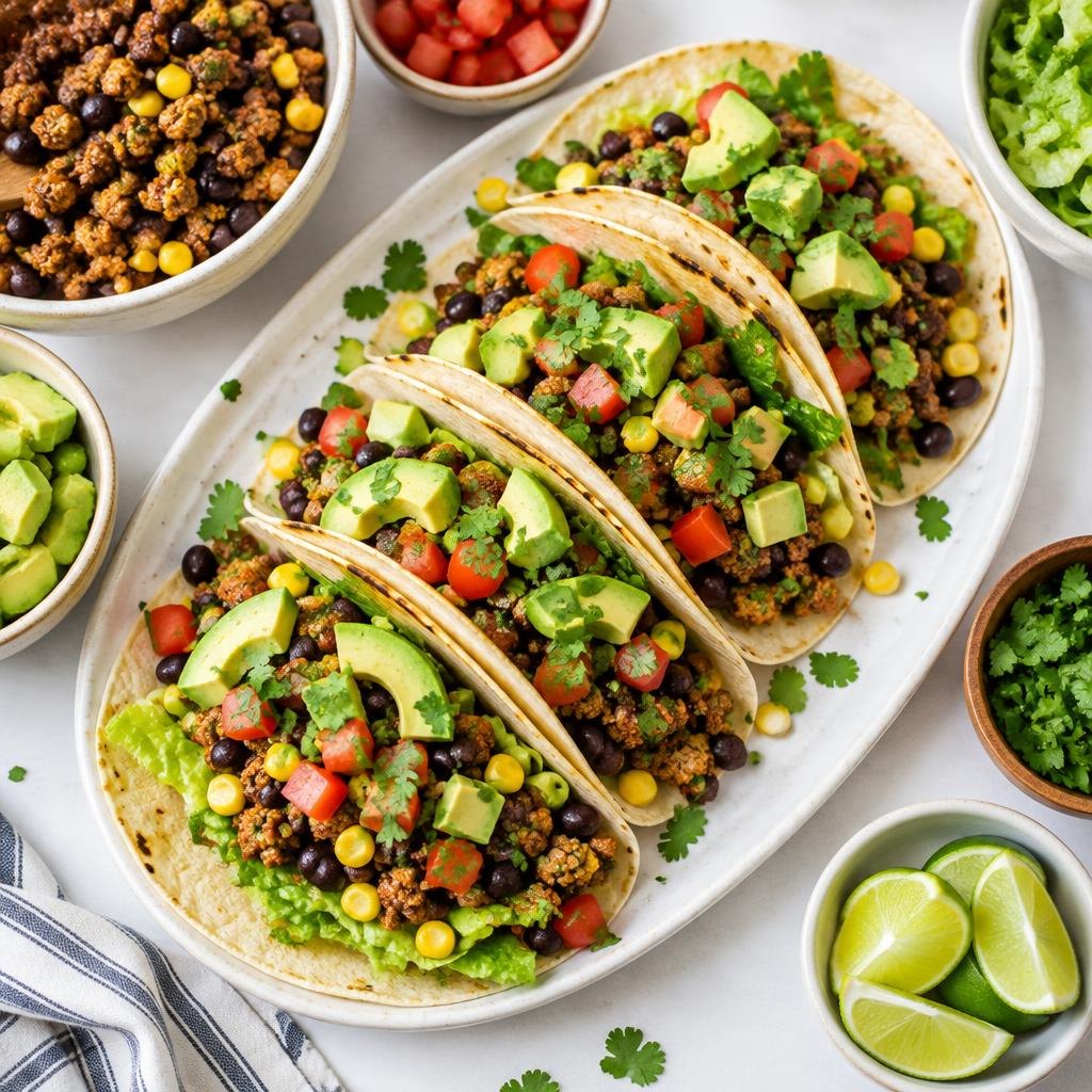 Illustrative Loaded Taco Tuesday; not an exact recipe photograph.